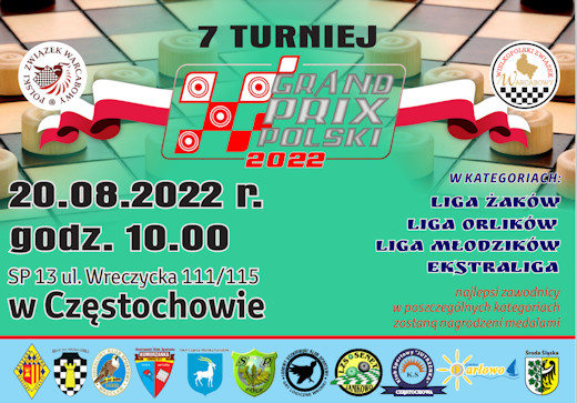 Plakat Grand Prix Polski 2022 w